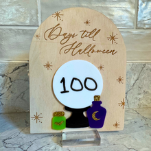 Load image into Gallery viewer, Halloween Countdown Sign