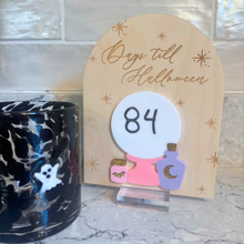 Load image into Gallery viewer, Halloween Countdown Sign