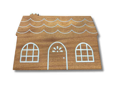 Gingerbread House Cutting Board