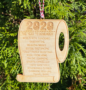 2020: The Year to Remember (Ornament)