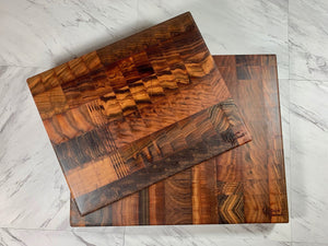 End Grain Cutting Board - Curupay Wood